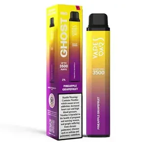 Ghost Pro Vape Bar Pineapple Grapefruit 3500 Puffs dubai abu dhabi and uae